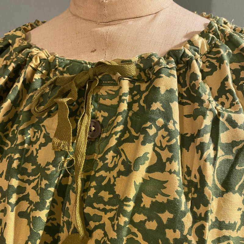 60s ルーマニア軍 サマーリーフカモ オーバーパンツ ヴィンテージ 希少