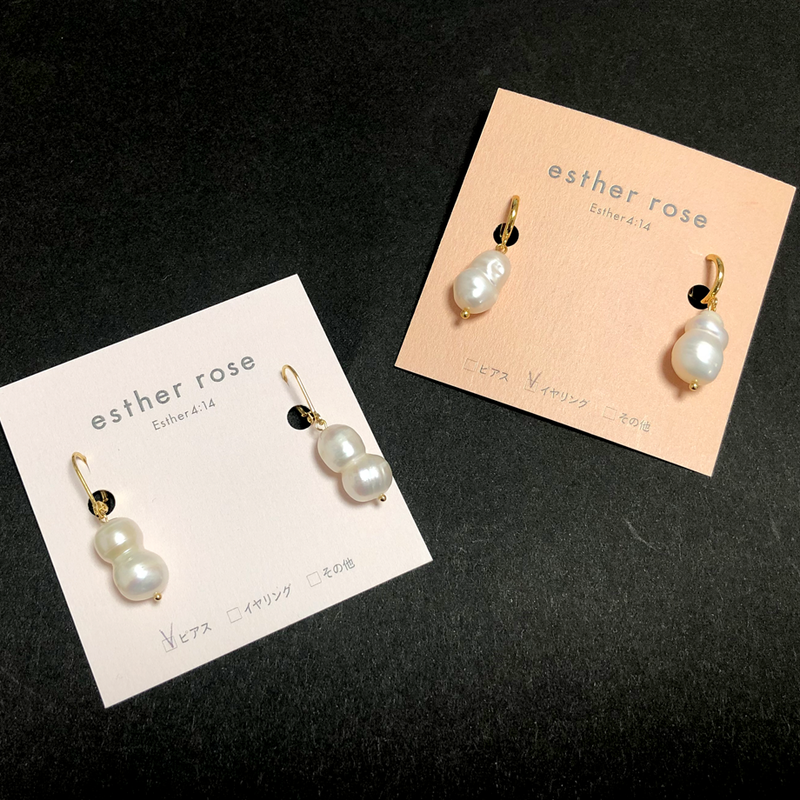 Snowman Pearlピアス イヤリング Snowman Pearl Earrings Snowman Pearlピアス イヤリング Snowman Pearl Earrings