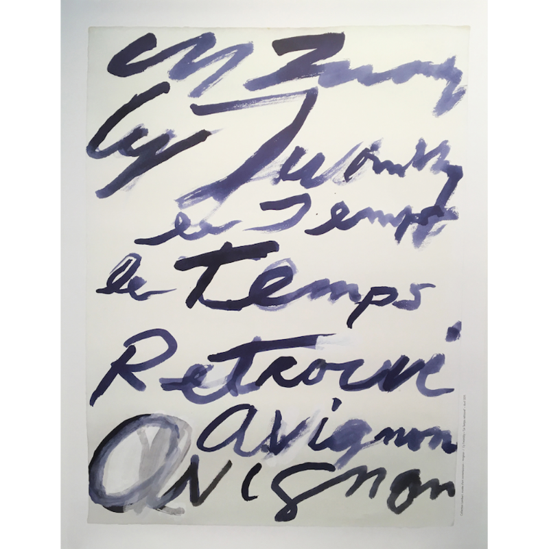 専用Cy Twombly サイ・トゥオンブリー ポスター 額装済み