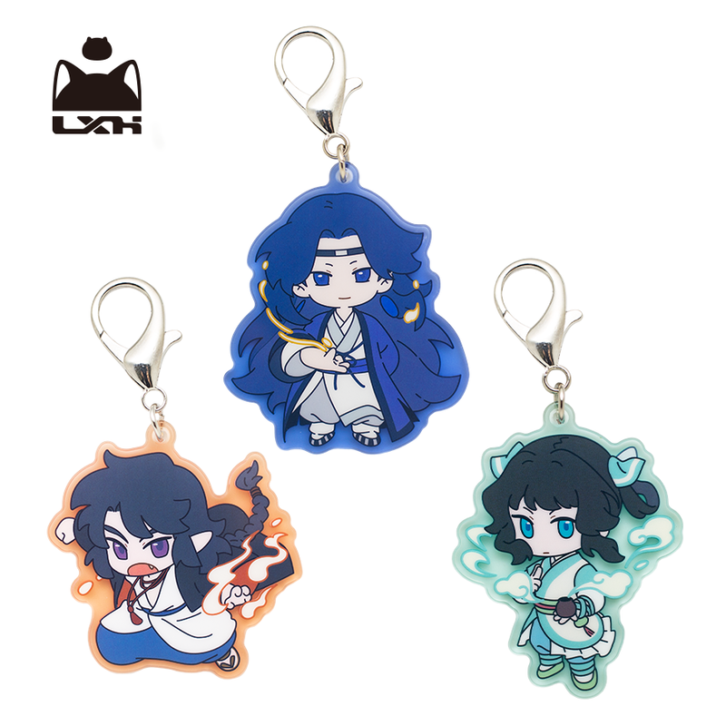 羅小黒戦記 星座金属キーホルダー