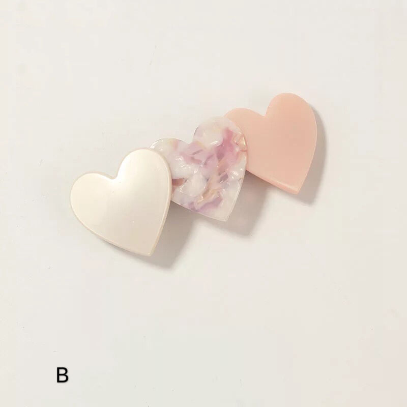 M ヘアピン 大人可愛い ハート ハンドメイド Fairy