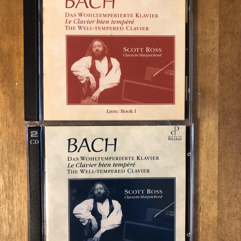 バッハ 平均律クラヴィーア曲集 第2巻 2CD スコット・ロス バッハ 平均律クラヴィーア曲集 第2巻 2CD スコット・ロス