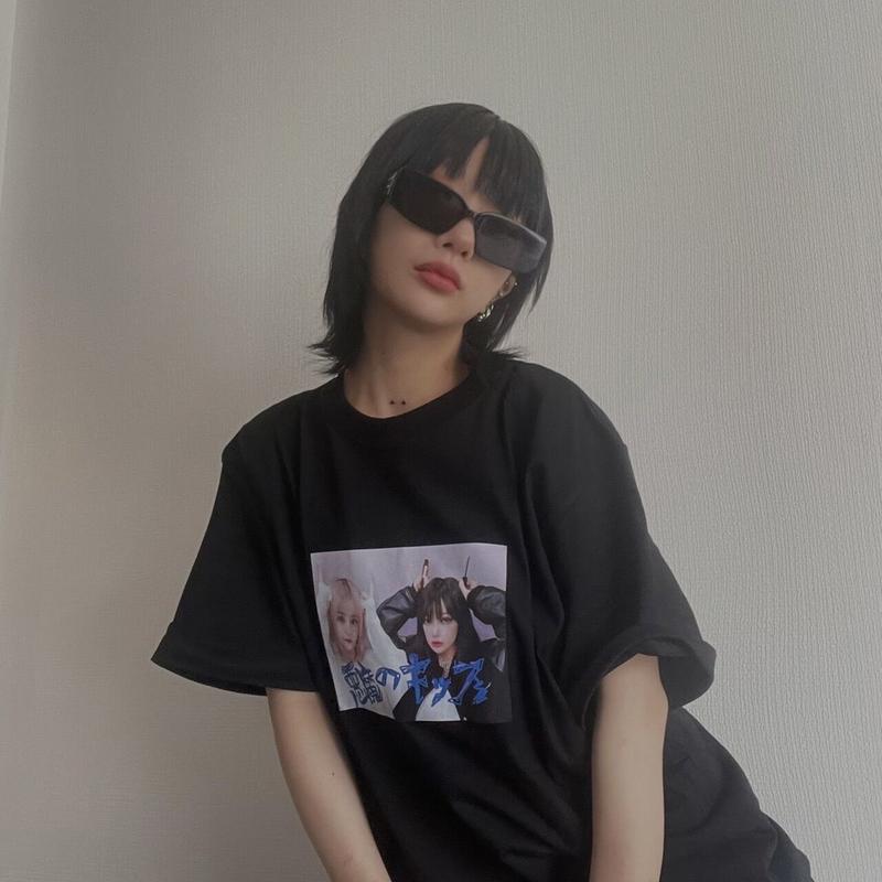限定 悪魔のキッス 悪魔tシャツ 黒 公式通販 Femme Fatale 戦慄かなの 限定 悪魔のキッス 悪魔tシャツ 黒 公式通販 Femme Fatale 戦慄かなの