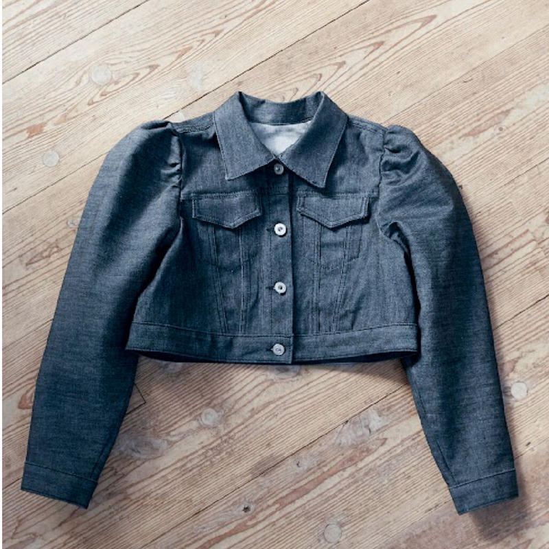 4.26(tue)22:00- RESTOCK 】PUFF SLEEVE DENIM JA...