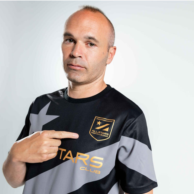 イニエスタ新プロジェクト Allstars Club オフィシャル ユニフォーム Ft748