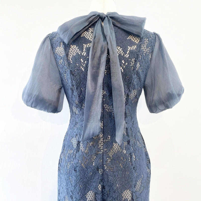 安い特注品 LADYジャガードレースフレアーワンピース www.lsansimon.com