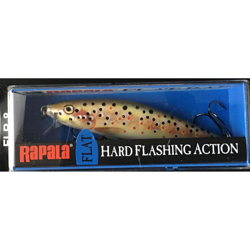 廃盤から復刻 少量です めちゃくちゃいいルアーです このサイズが最高傑作 ラパラ フラットラ