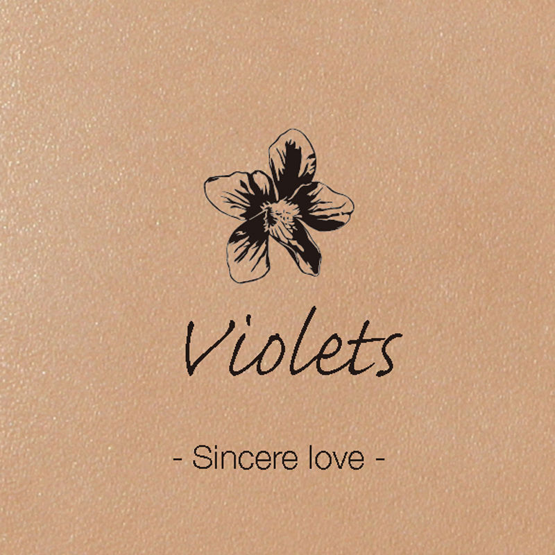 本革スマホケース 1月29日生まれの方 誕生花 スミレ 花言葉 誠実な愛 誕生日プレゼント