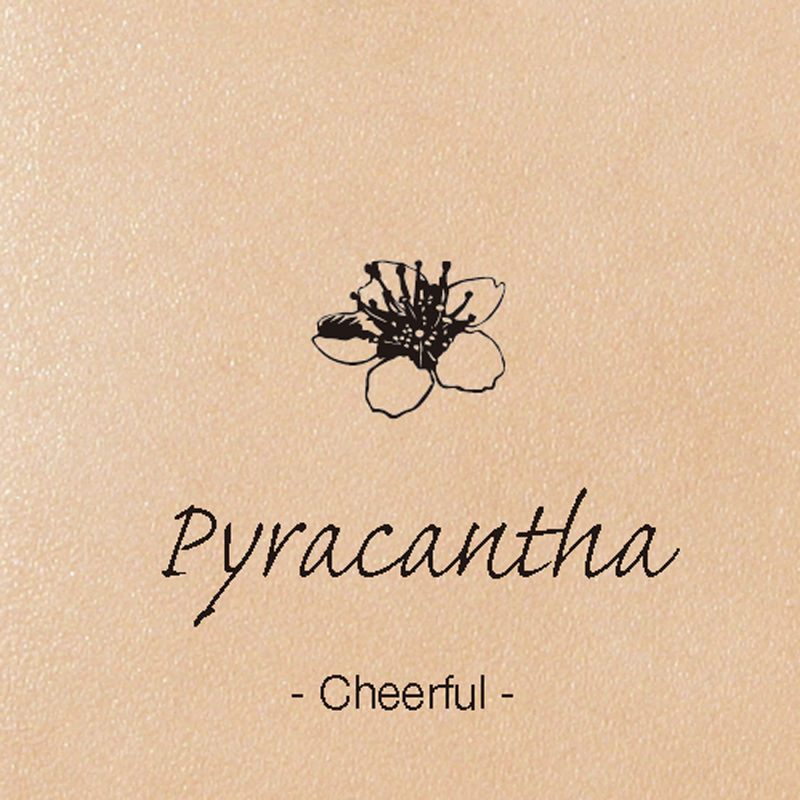 本革スマホケース プリザーブドフラワー 11月4日生まれの方 誕生花 ピラカンサ 花言葉 陽気