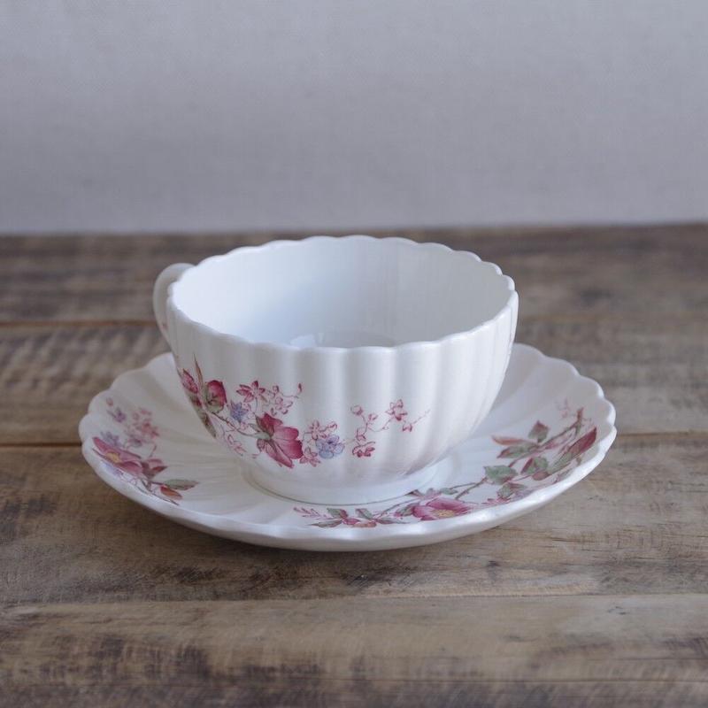 ヴィンテージ 食器 スポード ロレーヌ ティーカップ ソーサー Spode Copeland