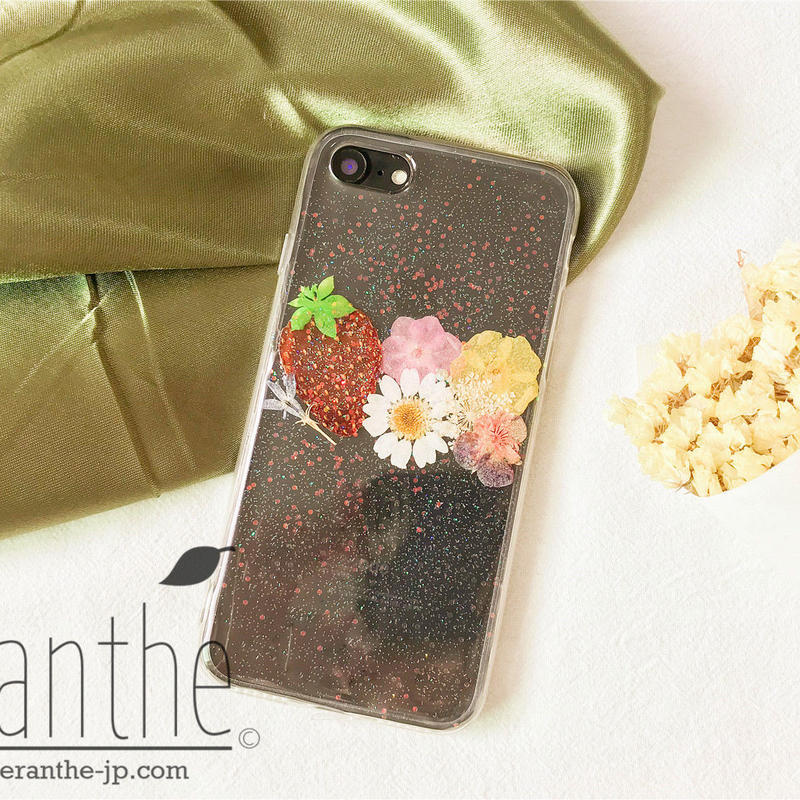 シンプル 押し花スマホケース 押し花ケース スマホケース Iphone Xpe