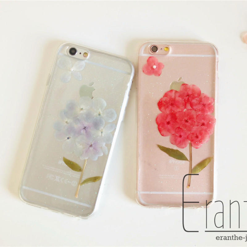 押し花 ドライフラワー スマホケース エランテ