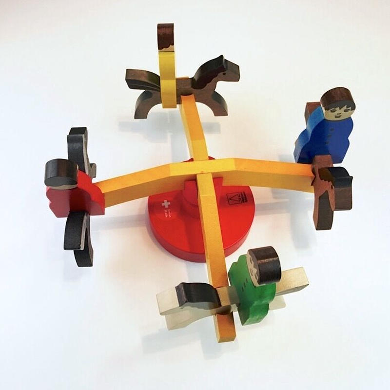 新発売の アルビスブラン メリーゴーランド(小) 知育玩具 - education