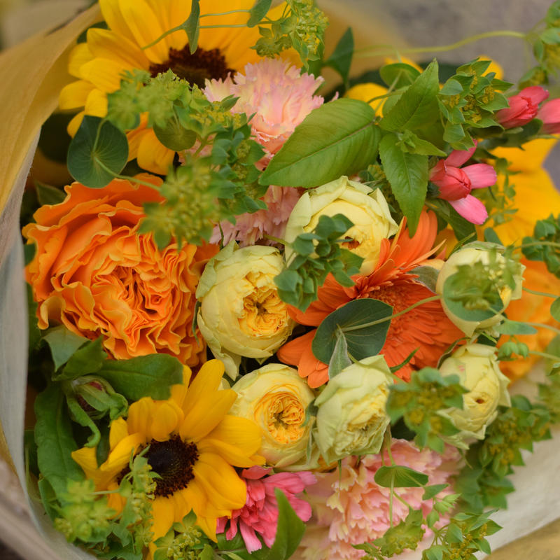 22年5月21日お届け お誕生プレゼントの花束 Ohana No Ouchi Yama