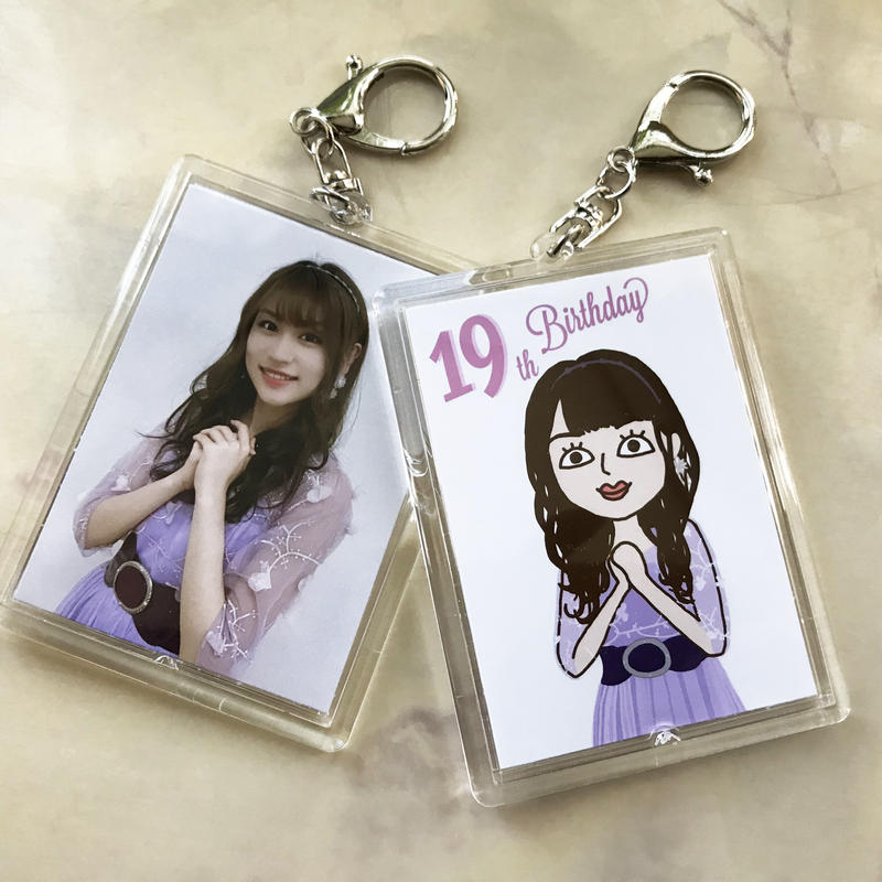 19歳お誕生日記念キーホルダー Florence Aoi 19歳お誕生日記念キーホルダー Florence Aoi