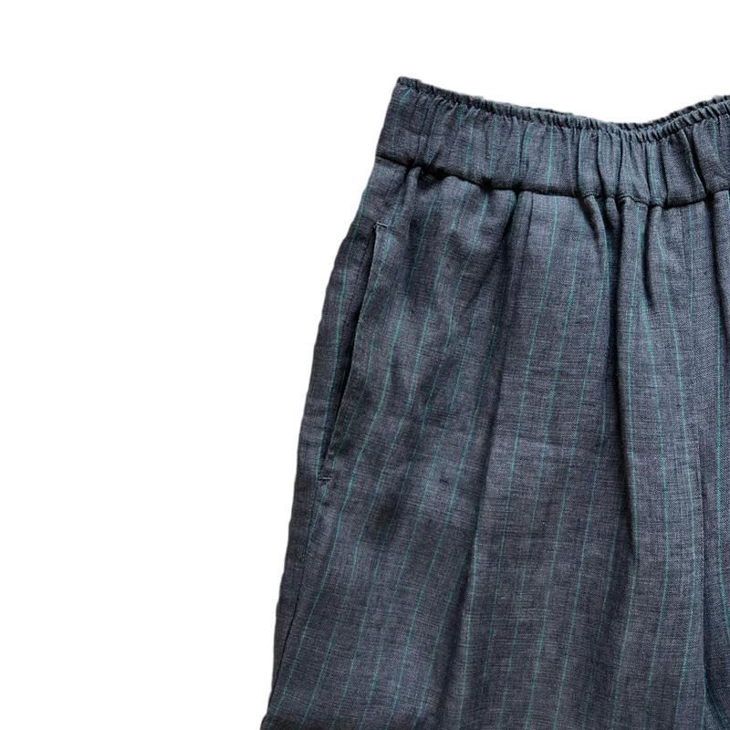 aluna長屋なぎさ Linen pants グリーンM コラボレーション第2弾決定