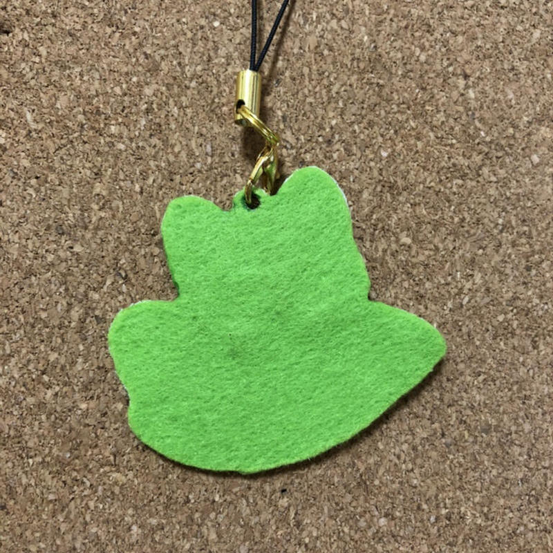 オリジナル刺繍ストラップお試し版 おきつね工房出張所