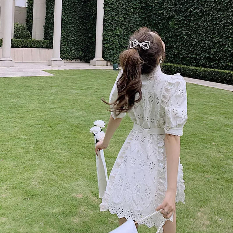 夏 お嬢様ワンピ 韓国select 中華select Anonenone アノネノネ