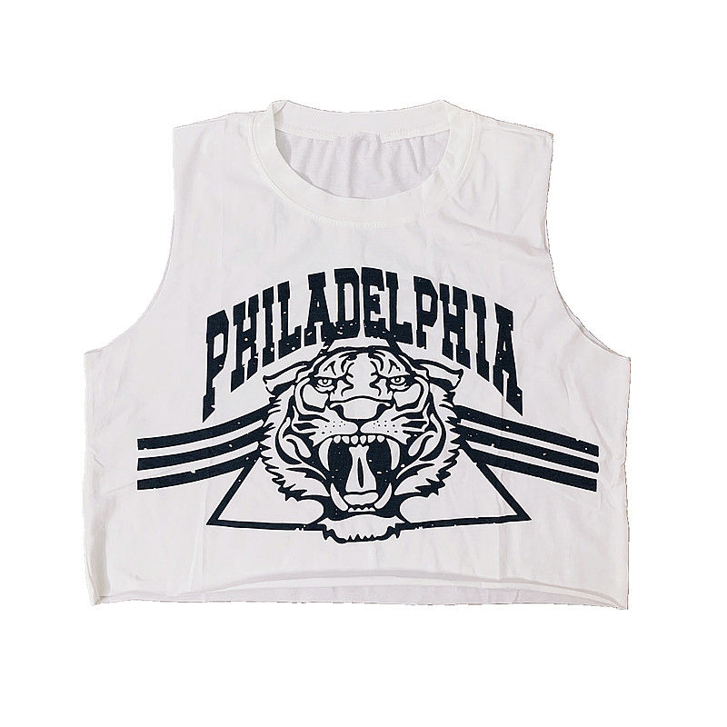 タイガープリントタンクトップ T1210 1 Co Activewear Intimate