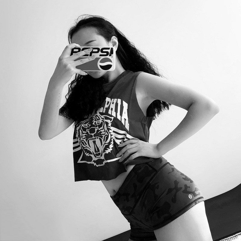 タイガープリントタンクトップ T1210 1 Co Activewear Intimate