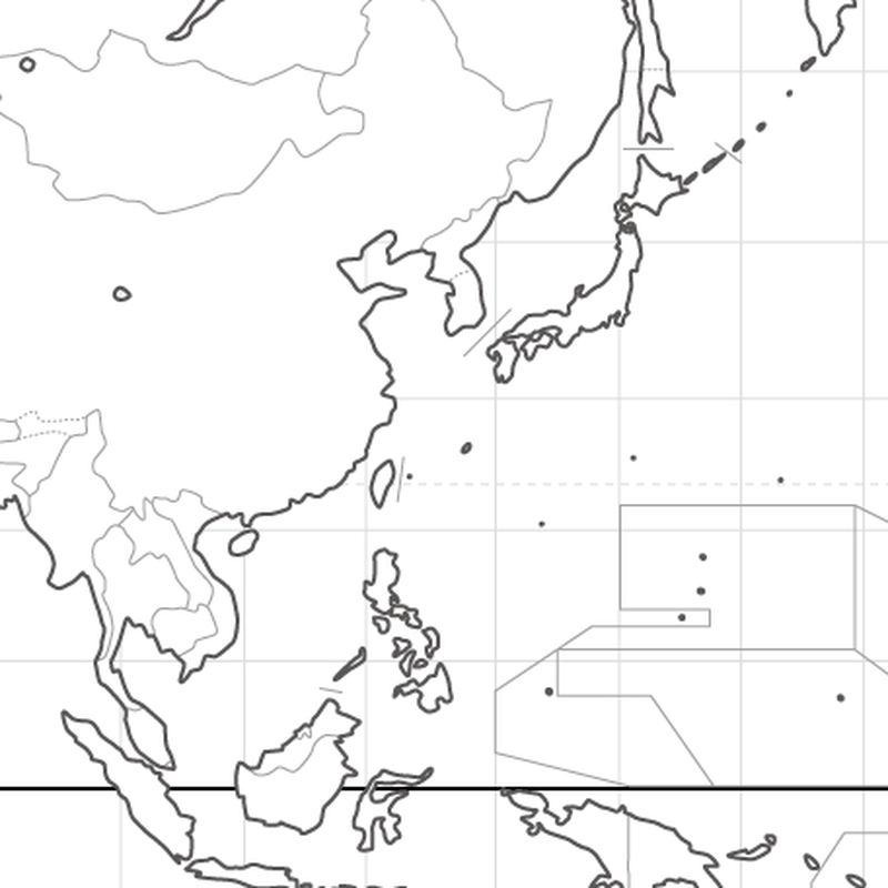 紙の世界地図 A1サイズ 594 841 白地図 白地図専門店 白地図販売 S