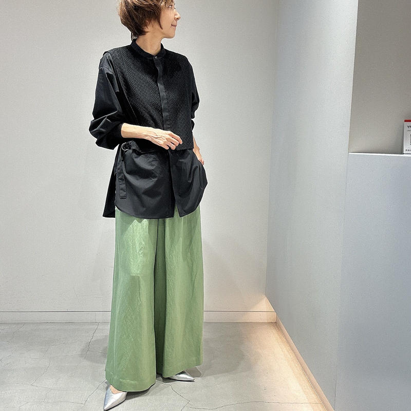 5%クーポン有り 7/6削除!!! 新作 Dignite Collierリネンワイド