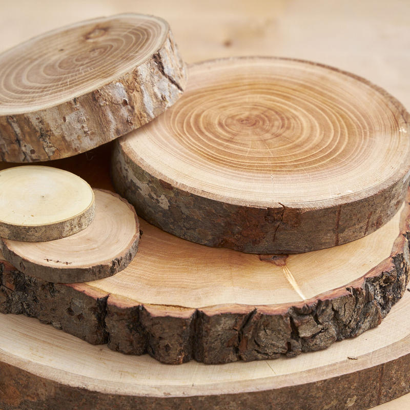 輪切りプレート 厚さ10 F100 139 間伐材工房 元樹 かんばつざいこうぼう