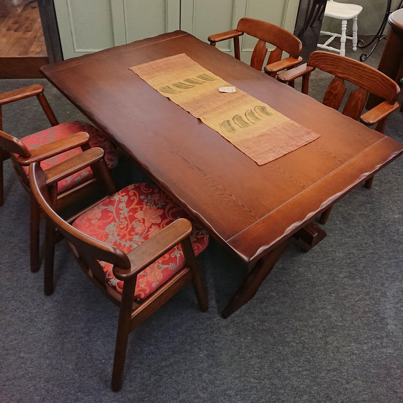 ⭐KOSUGA(コスガ) ダイニング5点セット ?定価￥465,000? アンティーク