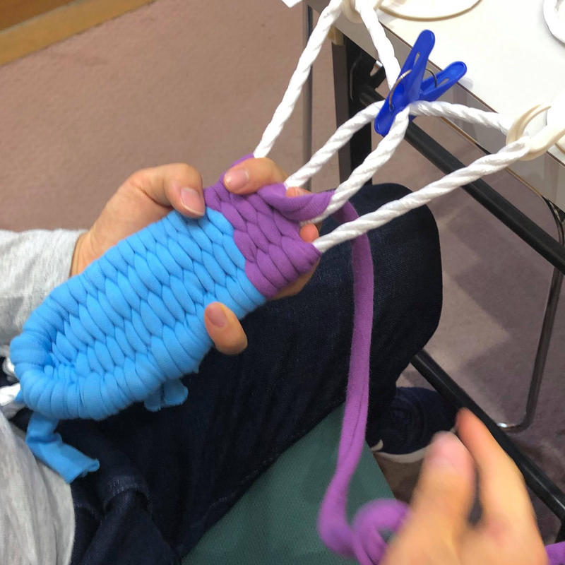 発達障害者就労支援センターゆに Uni の編み手応援 布ぞうりキット寄付 ふっくら布ぞうり 発達障害者就労支援センターゆに Uni の編み手応援 布ぞうりキット寄付 ふっくら布ぞうり