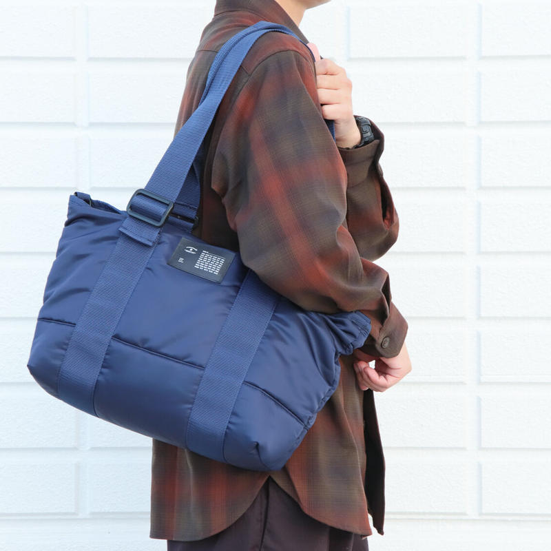 F016 トートバッグ Ma 1 ネイビー Fukunary