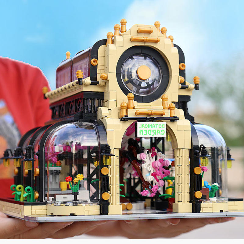 レゴ 互換品 植物園 ボタニカルガーデン クリエイター ボタニック お花屋さん ハウス 互換