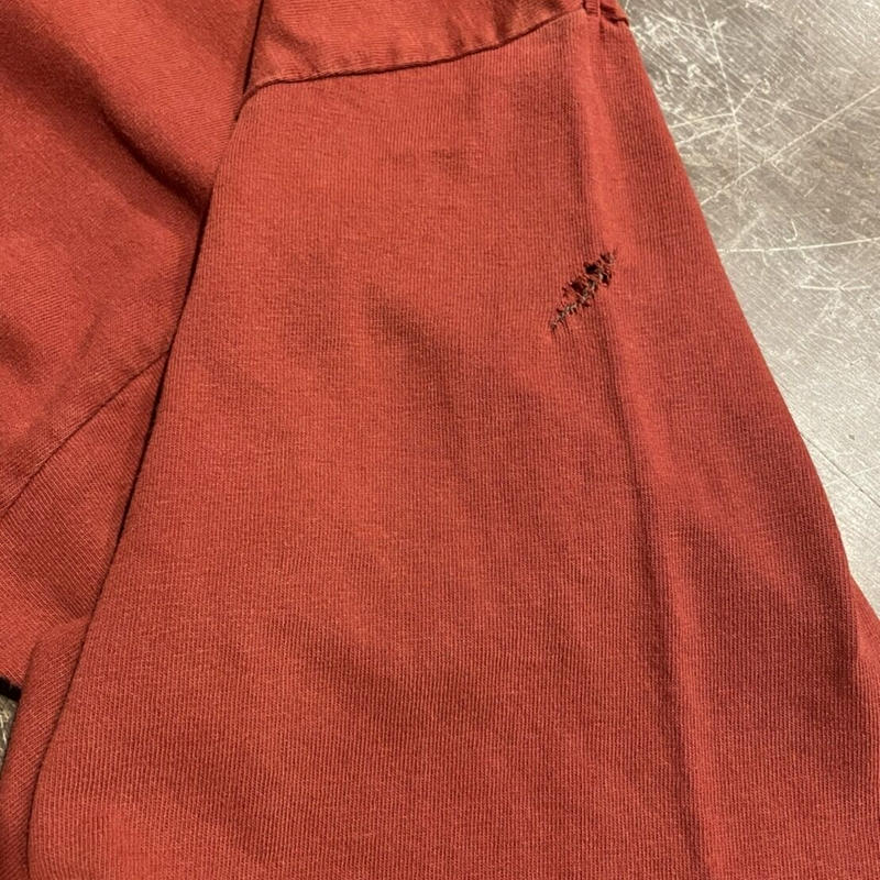 Harley Davidson プリントtシャツ 00 S メキシコ製 Lサイズ えんじ色