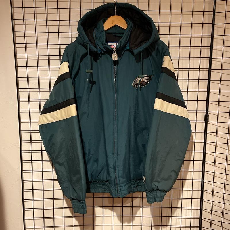 NFL Reebok 90s フィラデルフィアイーグルス ナイロン中綿ジャケット