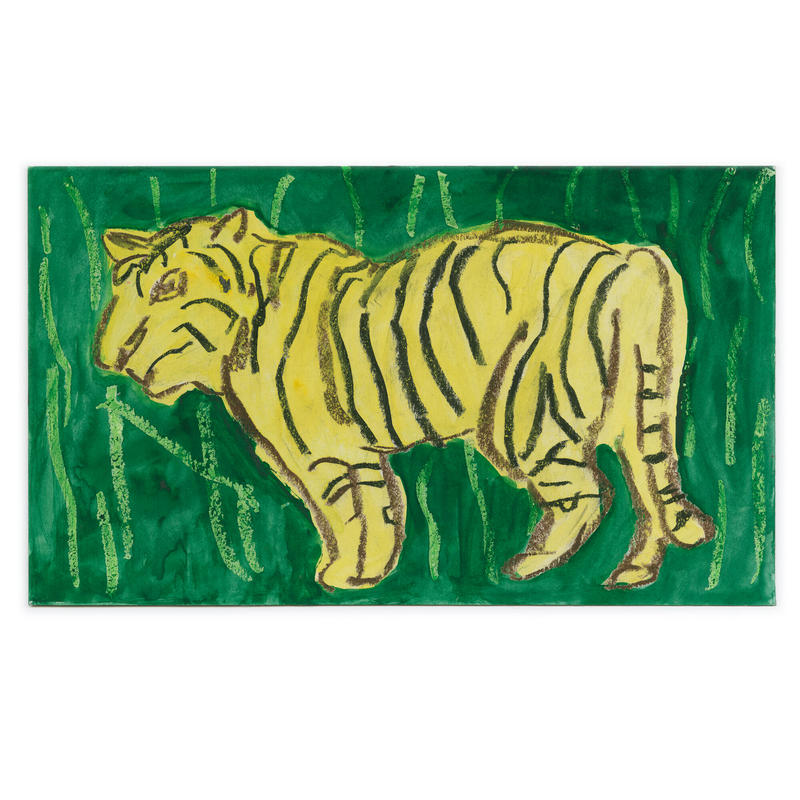 望月信幸原画 どうぶつの絵 とら 画廊 Bananamoon