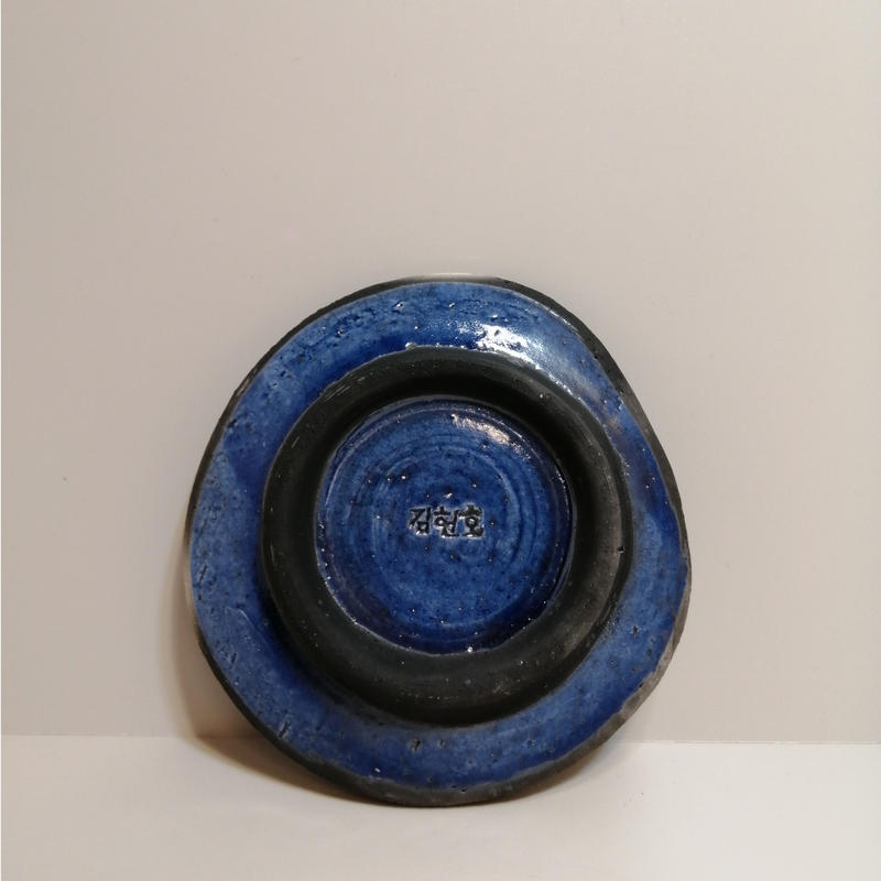 新品】キムホノさんの器 高台のあるお皿2枚