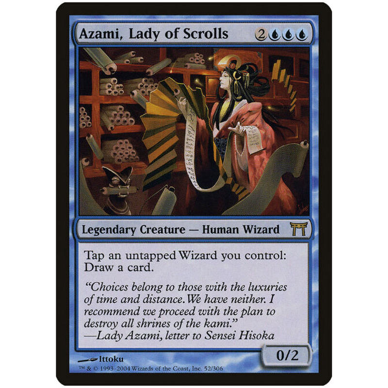 日本語版 構築済 巻物の君 あざみ Ver3 Mtg専門店 蓮屋