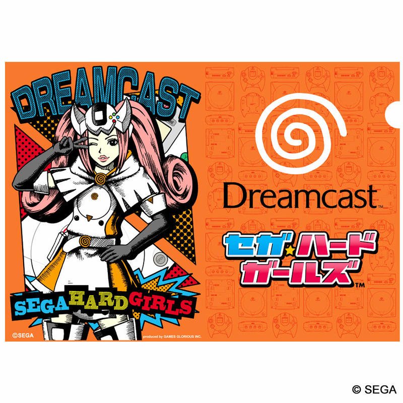 セガ ハード ガールズ X ドリームキャスト クリアファイル Games Glorious