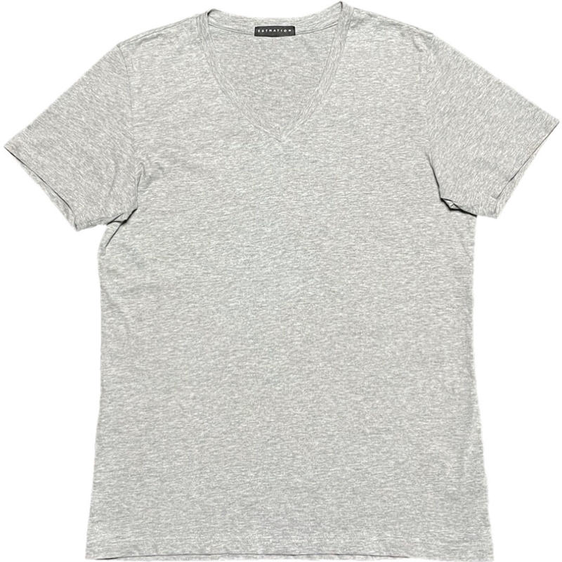 Made In Japan製 Estnation Vネックtシャツ グレー Lサイズ Ul