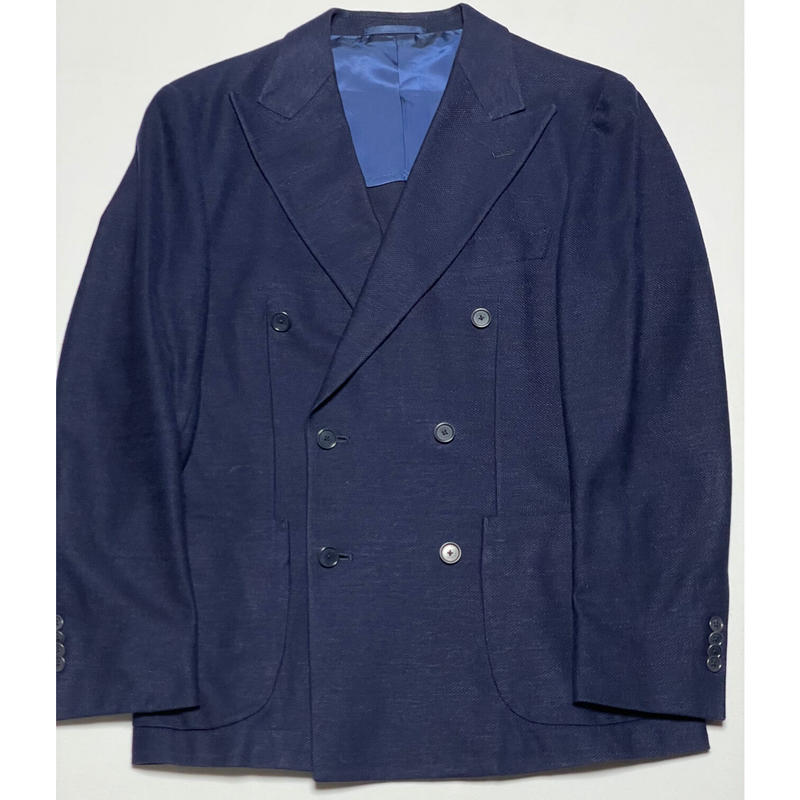 UNITED ARROWS ダブルテーラードジャケット 46サイズ ネイビー | Ultima... UNITED ARROWS ダブルテーラードジャケット 46サイズ ネイビー | Ultima...