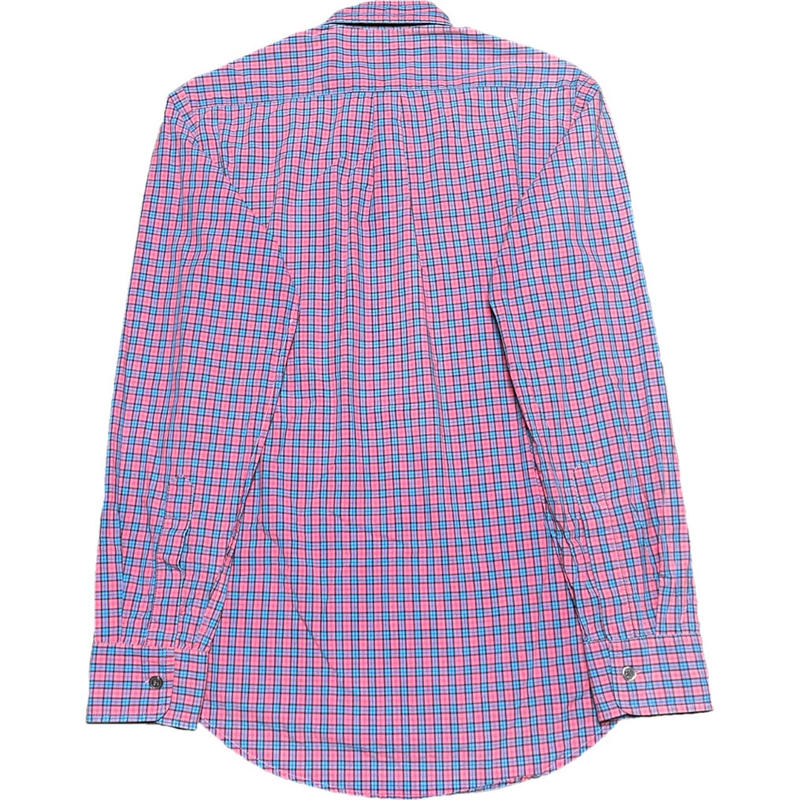 訳あり商品 Made In Usa製 Steven Alan 長袖チェックシャツ ピンク