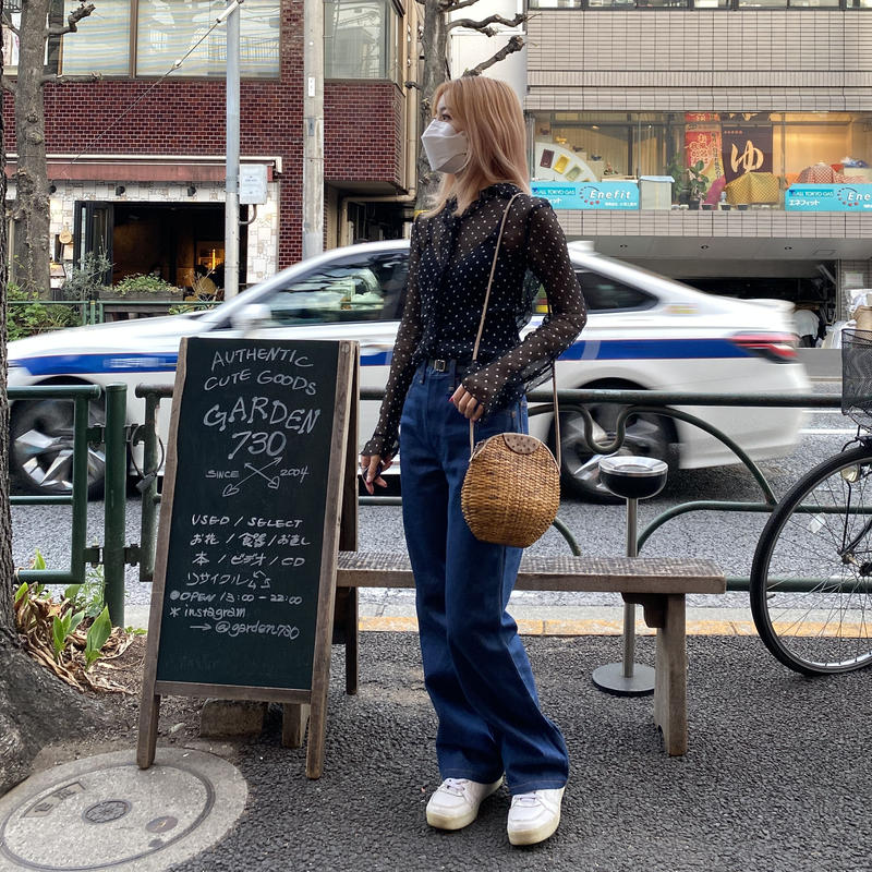 Used ストローショルダーbag Garden730