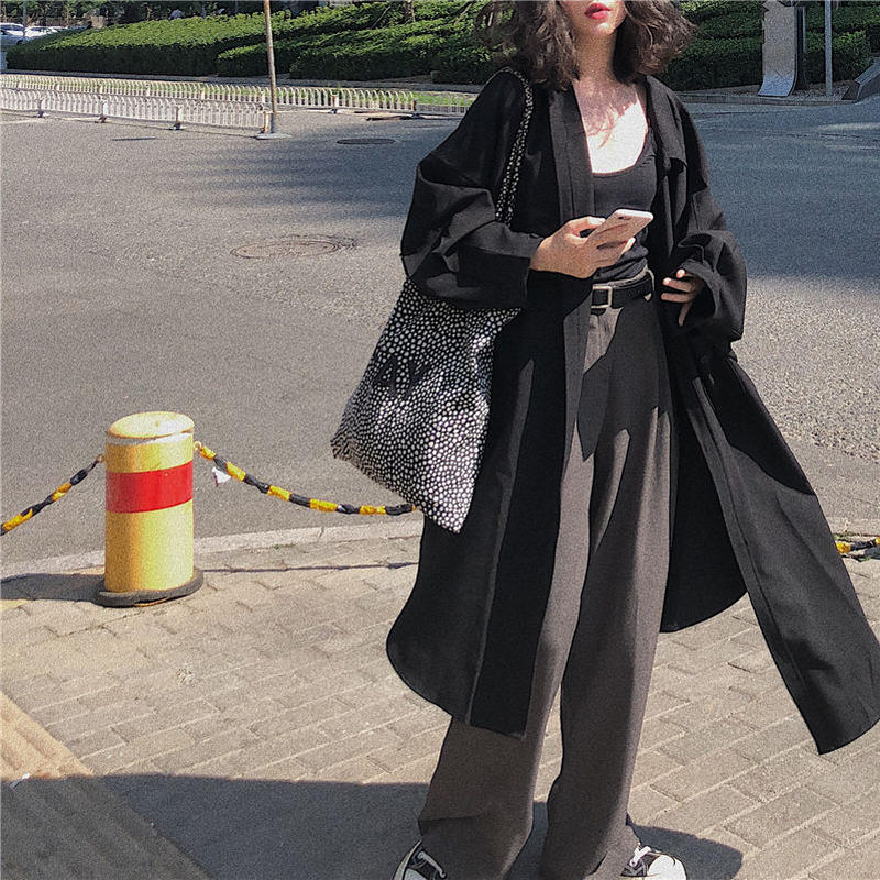 メンズライクオーバーサイズガウン シャツワンピース Gardeniahappiness ガ