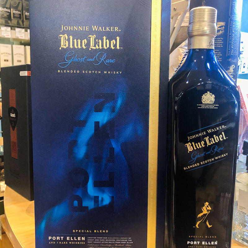 ジョニーウォーカー ブルーラベル ゴースト レア ポートエレン 43 8度 700ml ガ