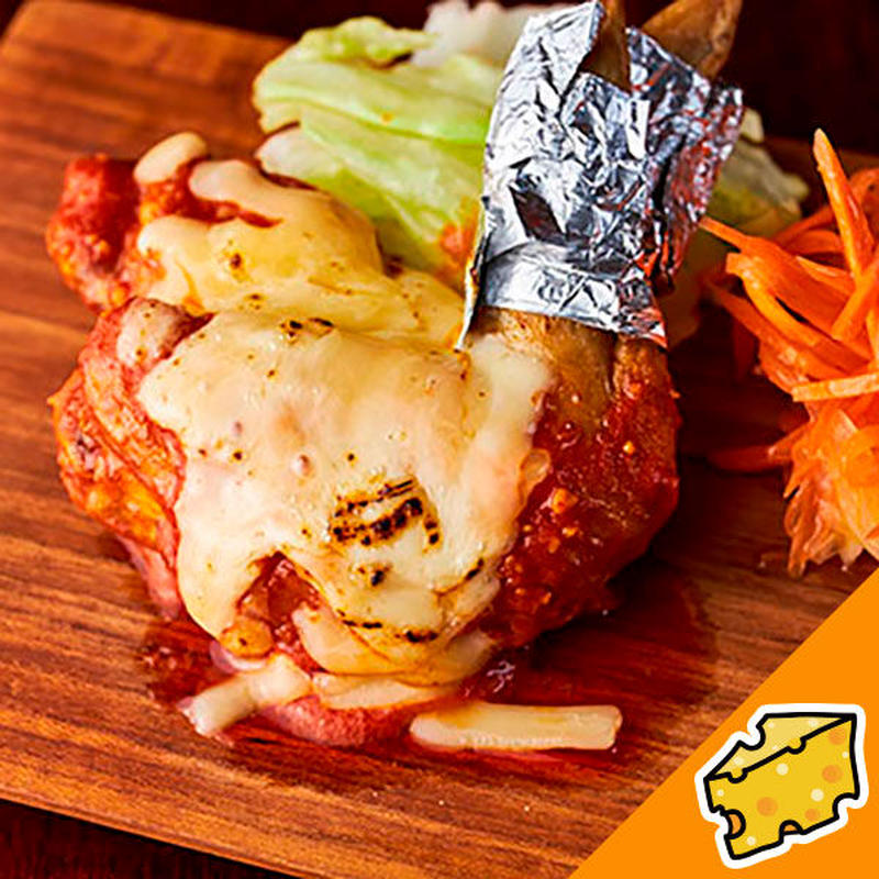 チーズレッドホットチキン 町屋バル Sankakuya 激辛グルメ祭り ガーリック チーズ