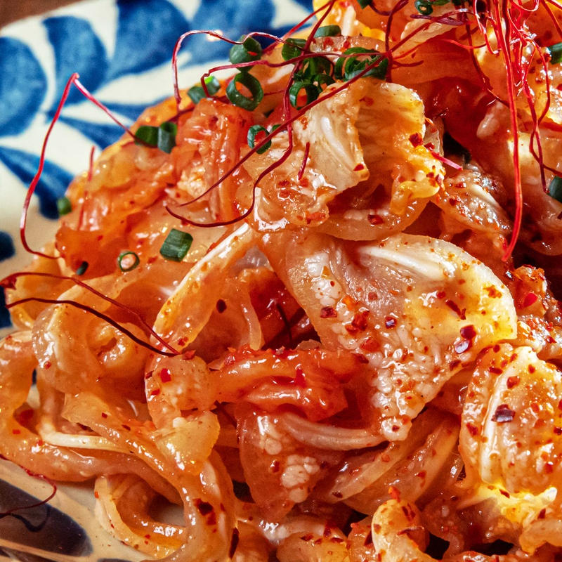 地獄のおつまみコリコリミミガー Mamiana沖縄 激辛グルメ祭り ガーリック チーズパラ