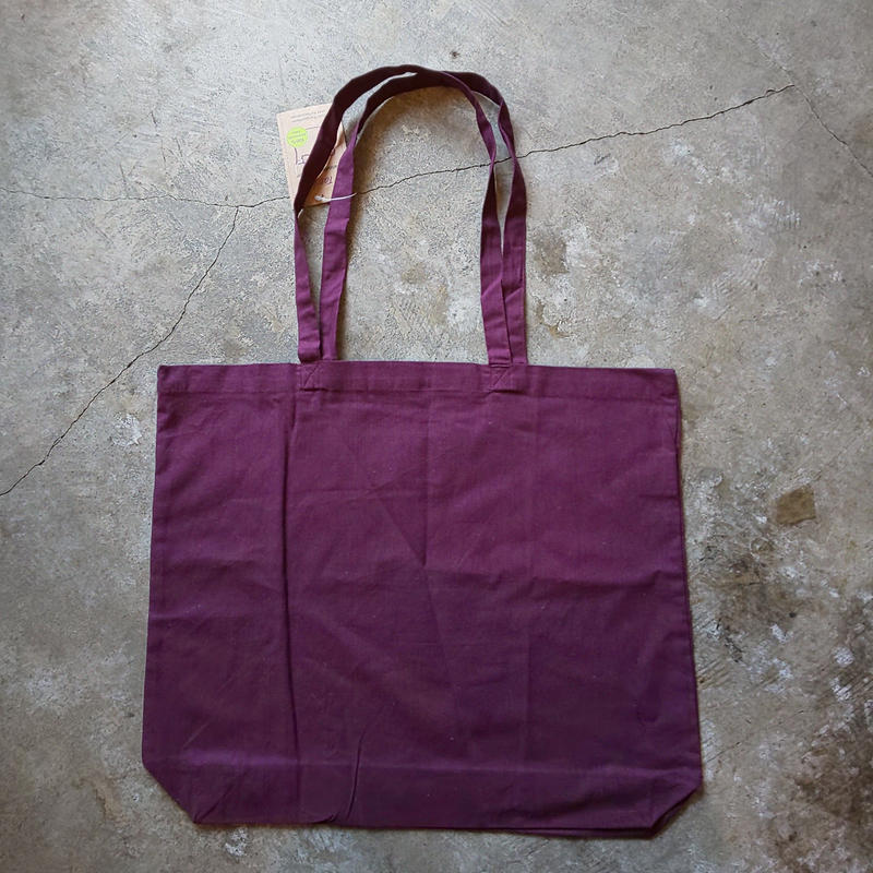 ドイツ Alnatura エコバッグ パープル Gemisch