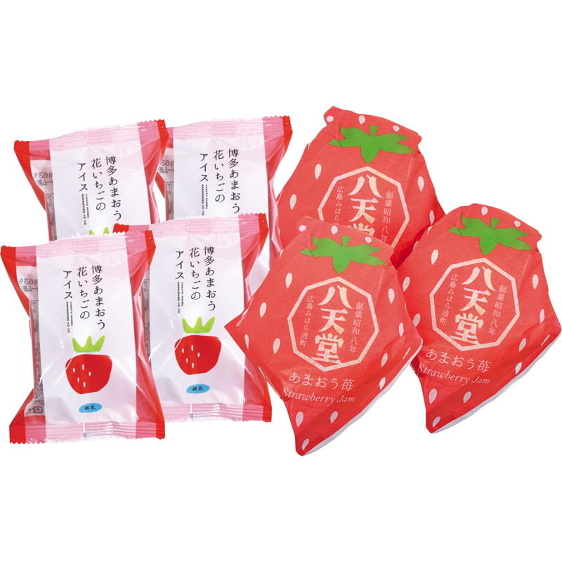 Vt 博多あまおう花いちごのアイス 八天堂あまおうくりーむパン Chic