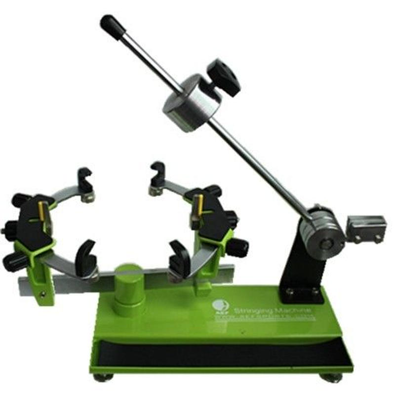 バドミントンガット張り機 6点サポート分銅式 工具付き Sportman World