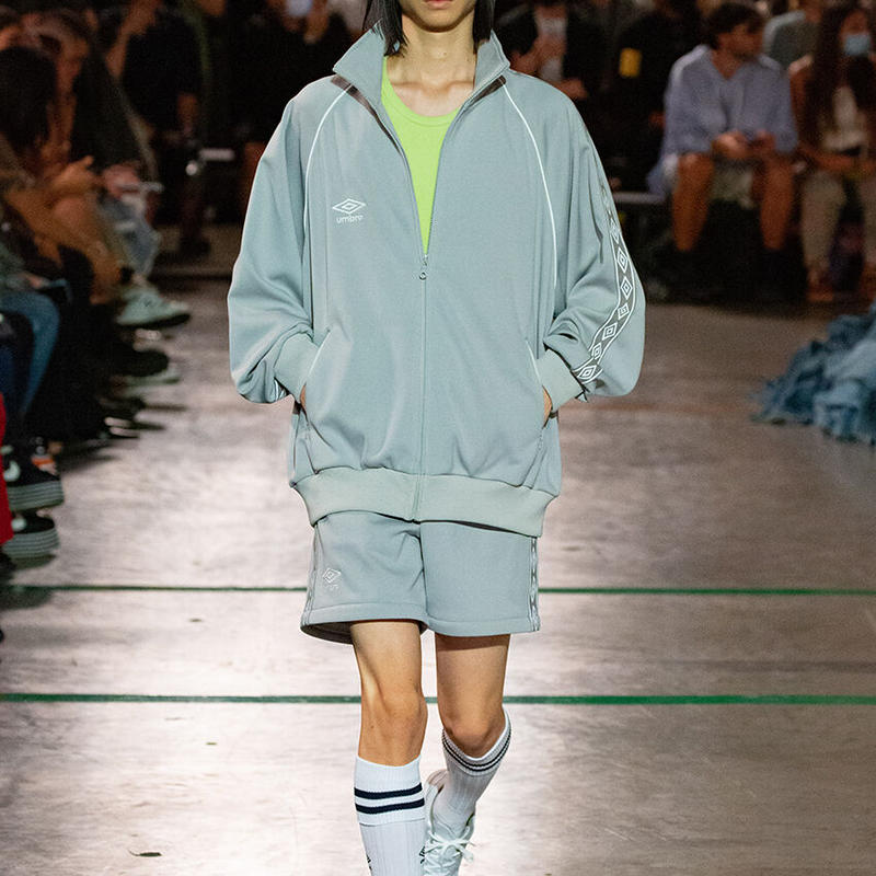 BASICKS /x UMBRO Oversized Track Jacket | glitt...