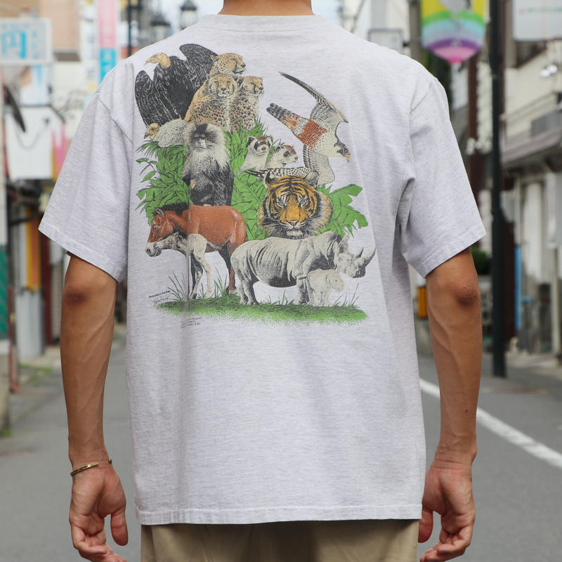 自然を愛するアニマルtシャツ Globe Amaranth